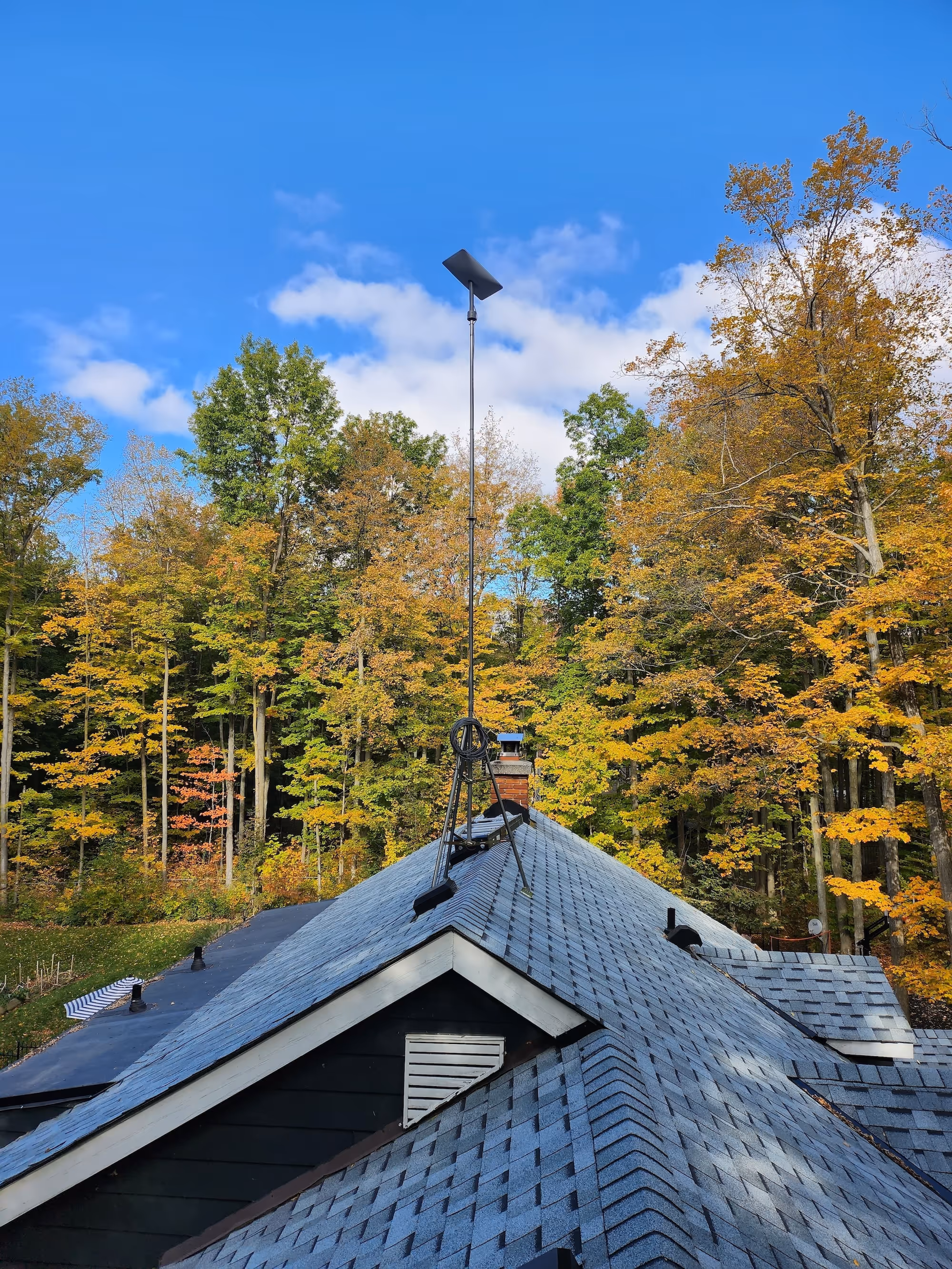 rooftop starlink installation